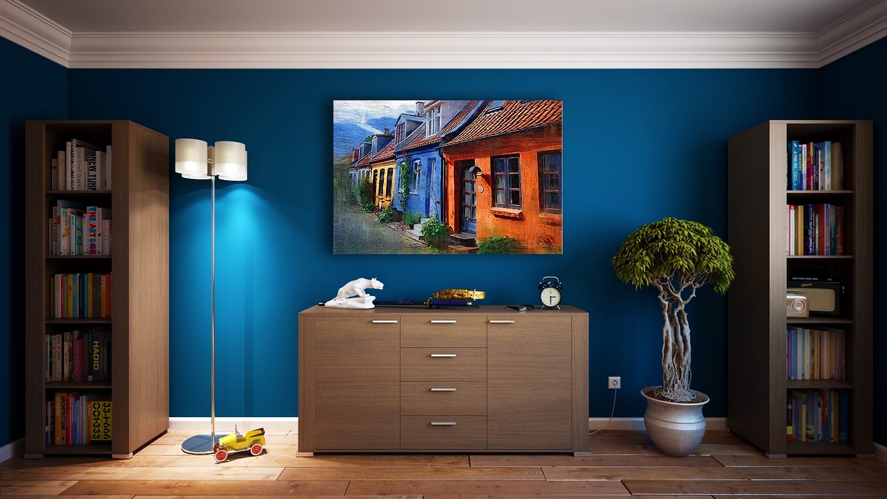 Tropische planten onder kunstmatige kweeklamp. Tropische planten onder kunstmatige kweeklamp.